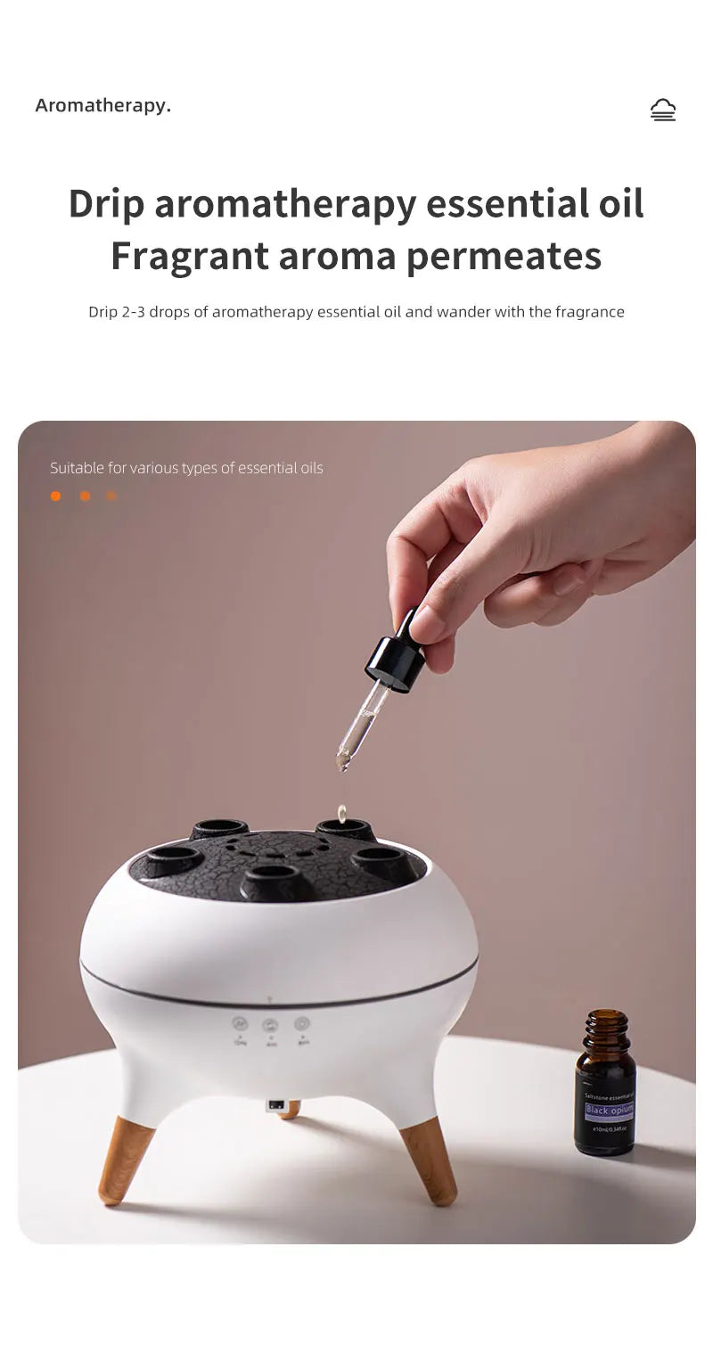Best remote Control Air Humidifier with 7 Colourful Lights (250ml)