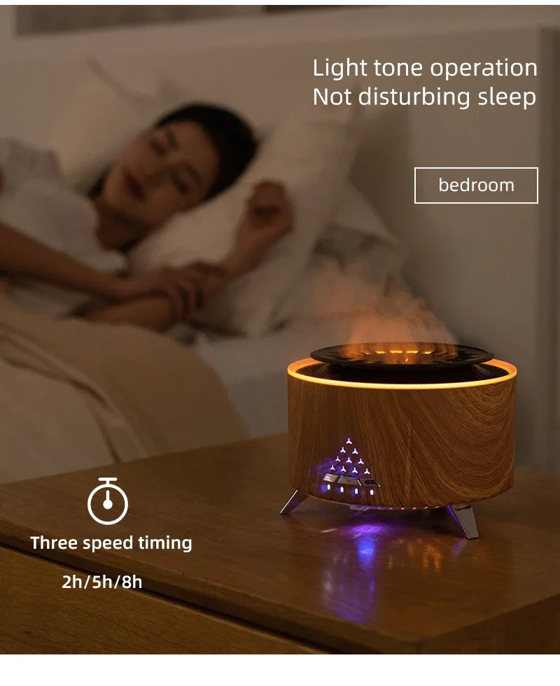 Aromatherapy Diffuser for Essential Oils Cool-Looking Jelly fish Mist 350ml