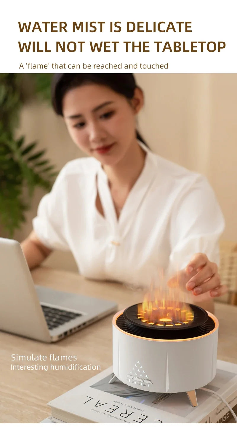 Aromatherapy Diffuser for Essential Oils Cool-Looking Jelly fish Mist 350ml