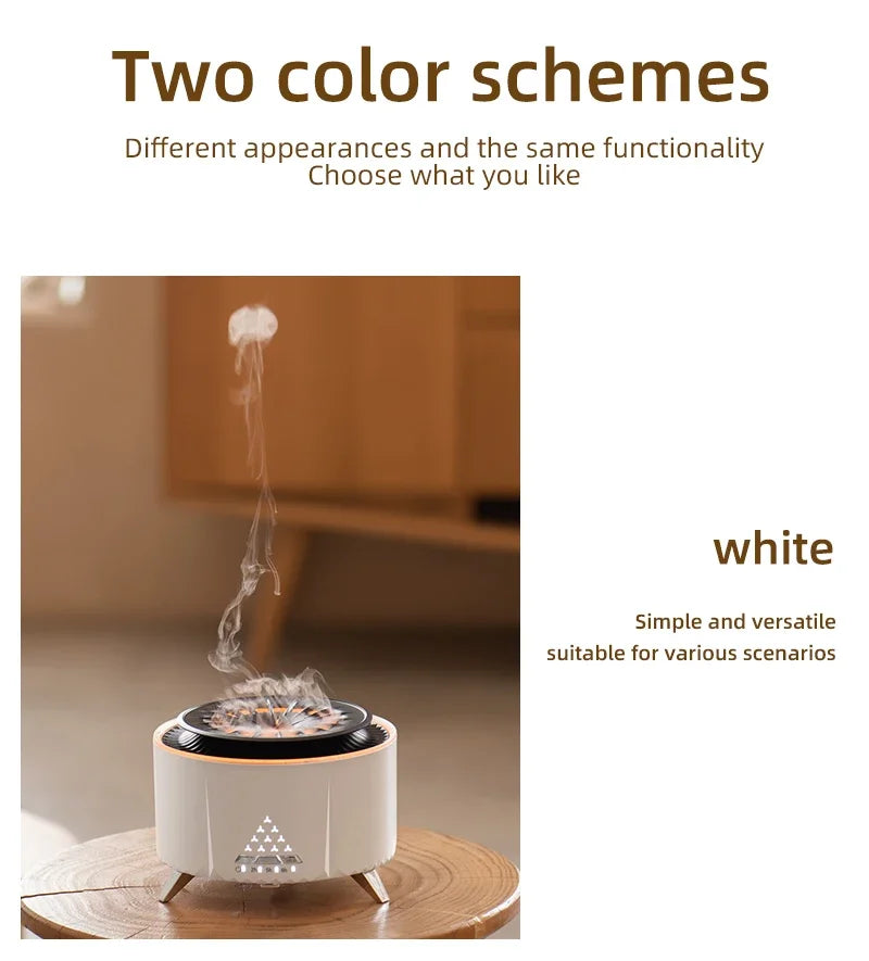 Aromatherapy Diffuser for Essential Oils Cool-Looking Jelly fish Mist 350ml