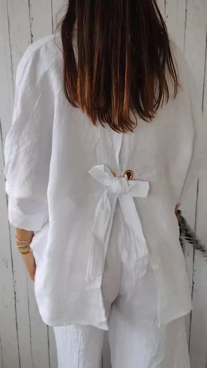 Best Loose Cotton Linen Shirts For Women Fashion And Tops 2024 Spring Summer Elegant Women's Shirt